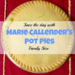 Saving the day with Marie Callender's Pot Pies.