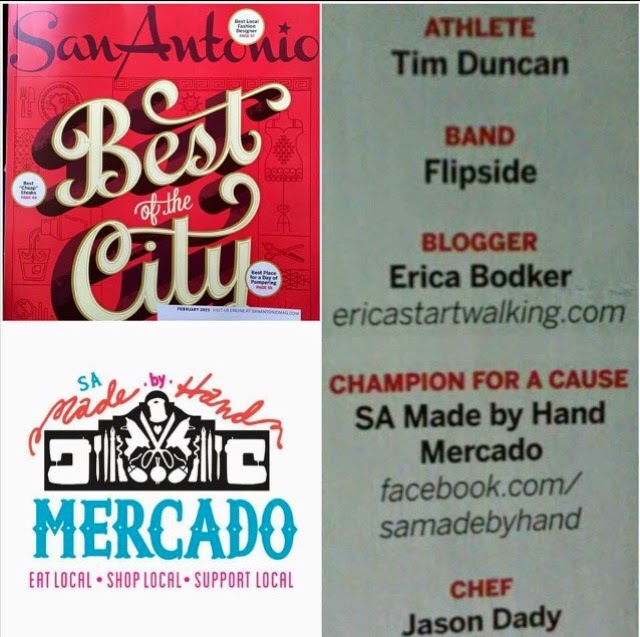 Erica’s Walk was voted San Antonio Magazine Best of the City