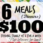 Feeding my family for $100 a week! #weekone
